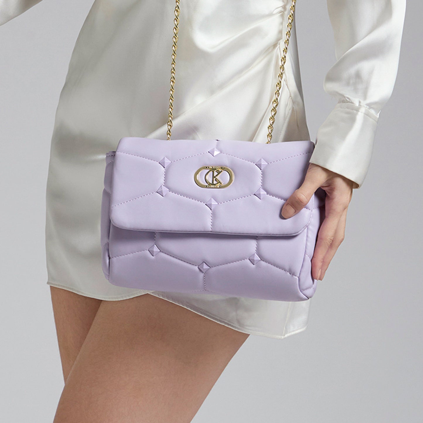 PAULA Quilted Shoulder Bag