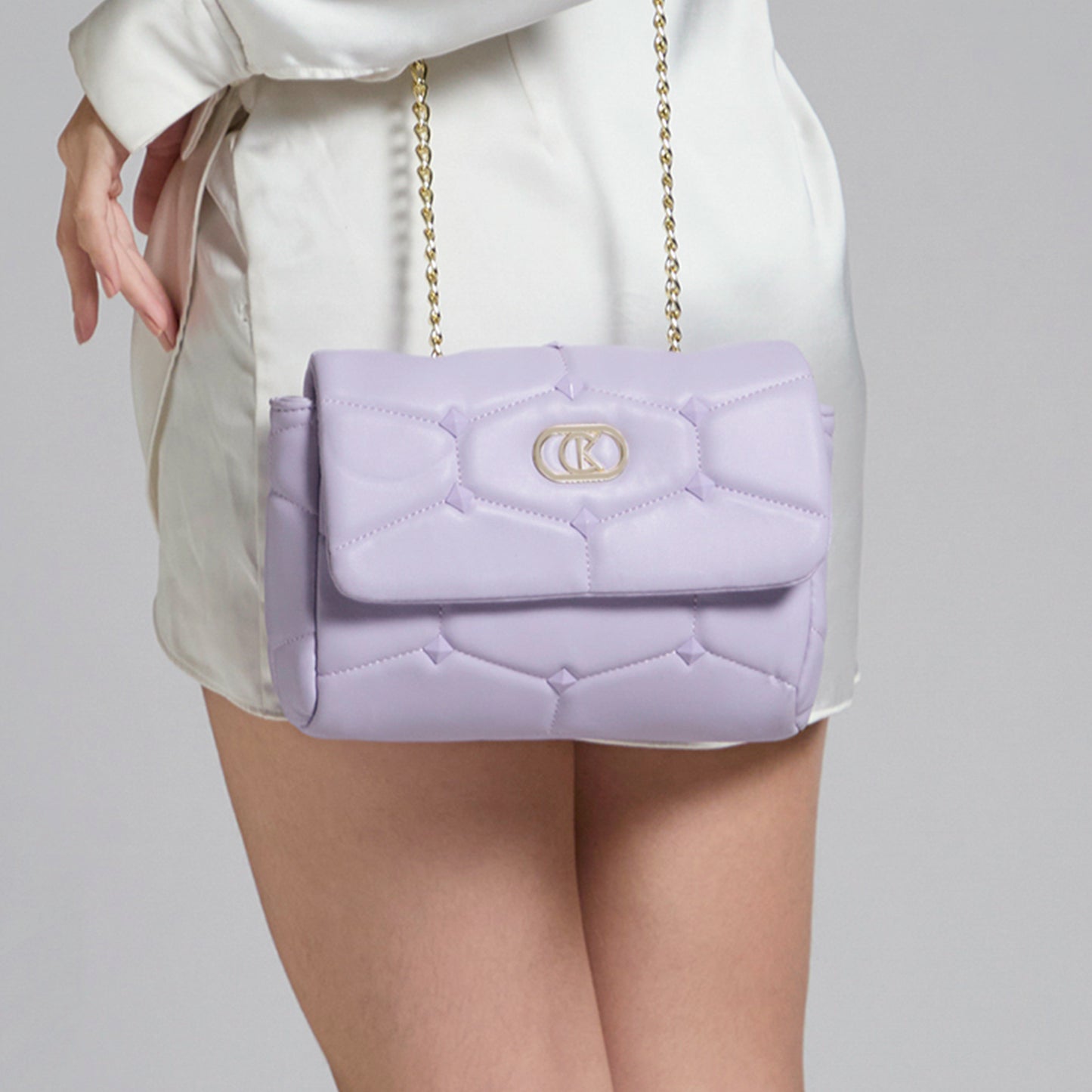 PAULA Quilted Shoulder Bag