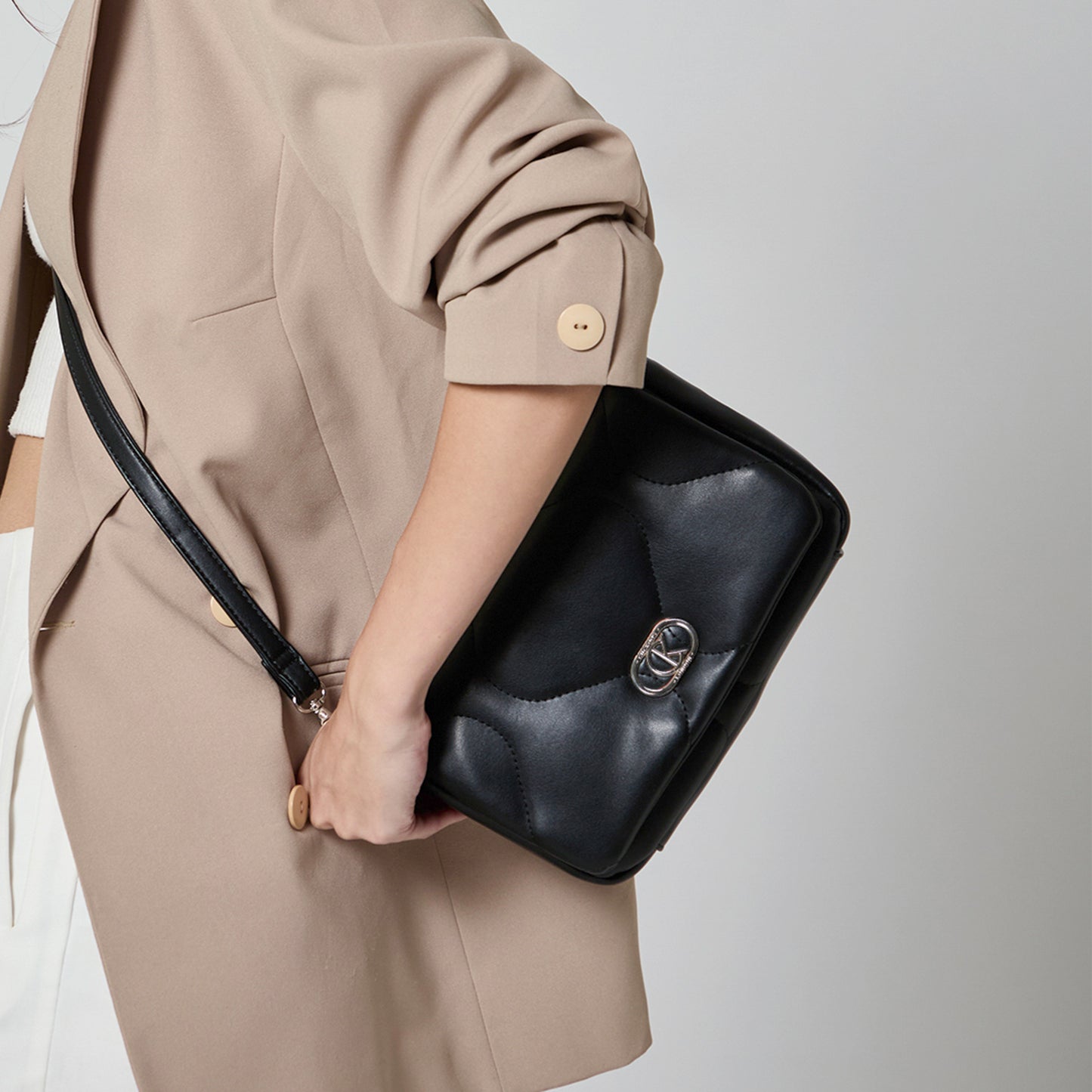 EMMA Quilted Shoulder Bag
