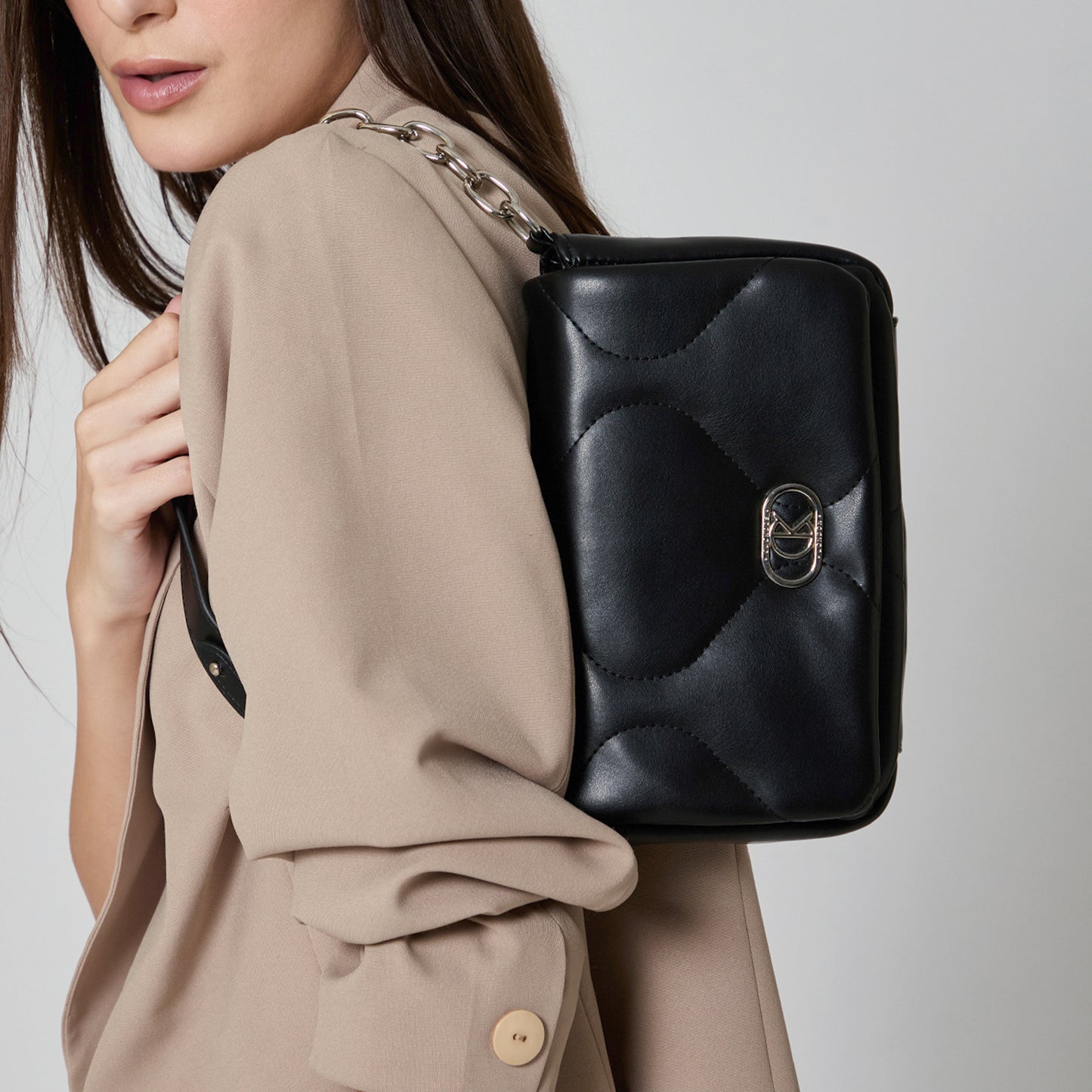 EMMA Quilted Shoulder Bag