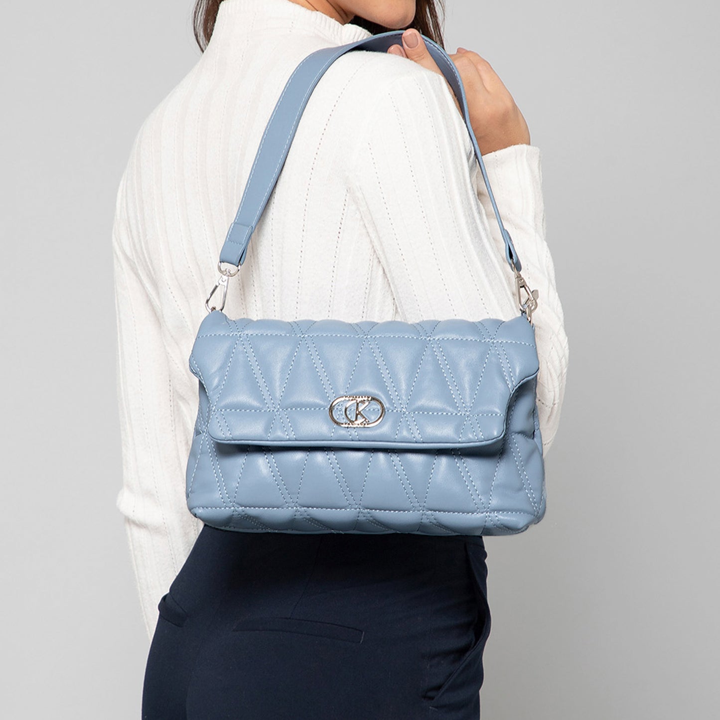 ELIZA Quilted Shoulder Bag