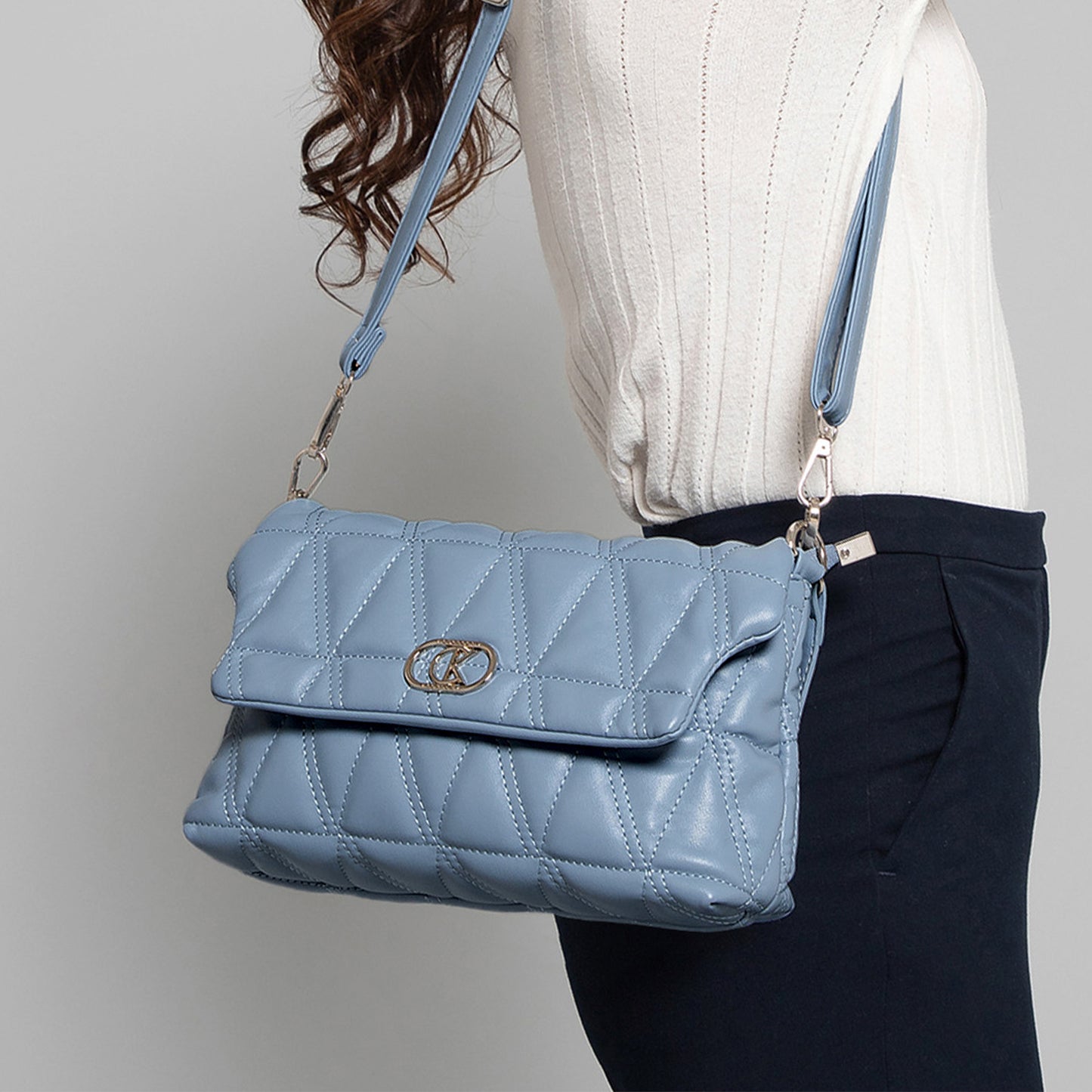 ELIZA Quilted Shoulder Bag