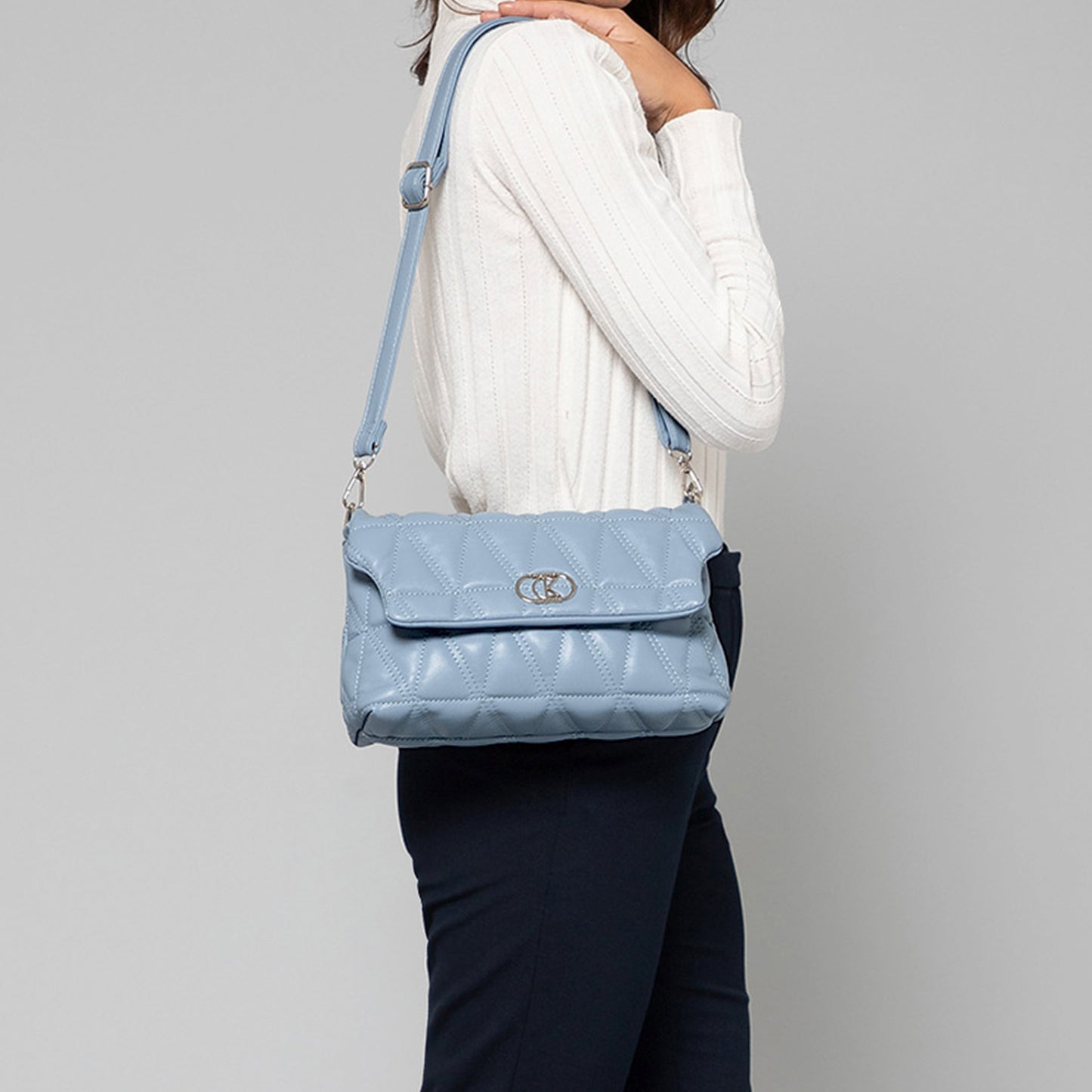 ELIZA Quilted Shoulder Bag