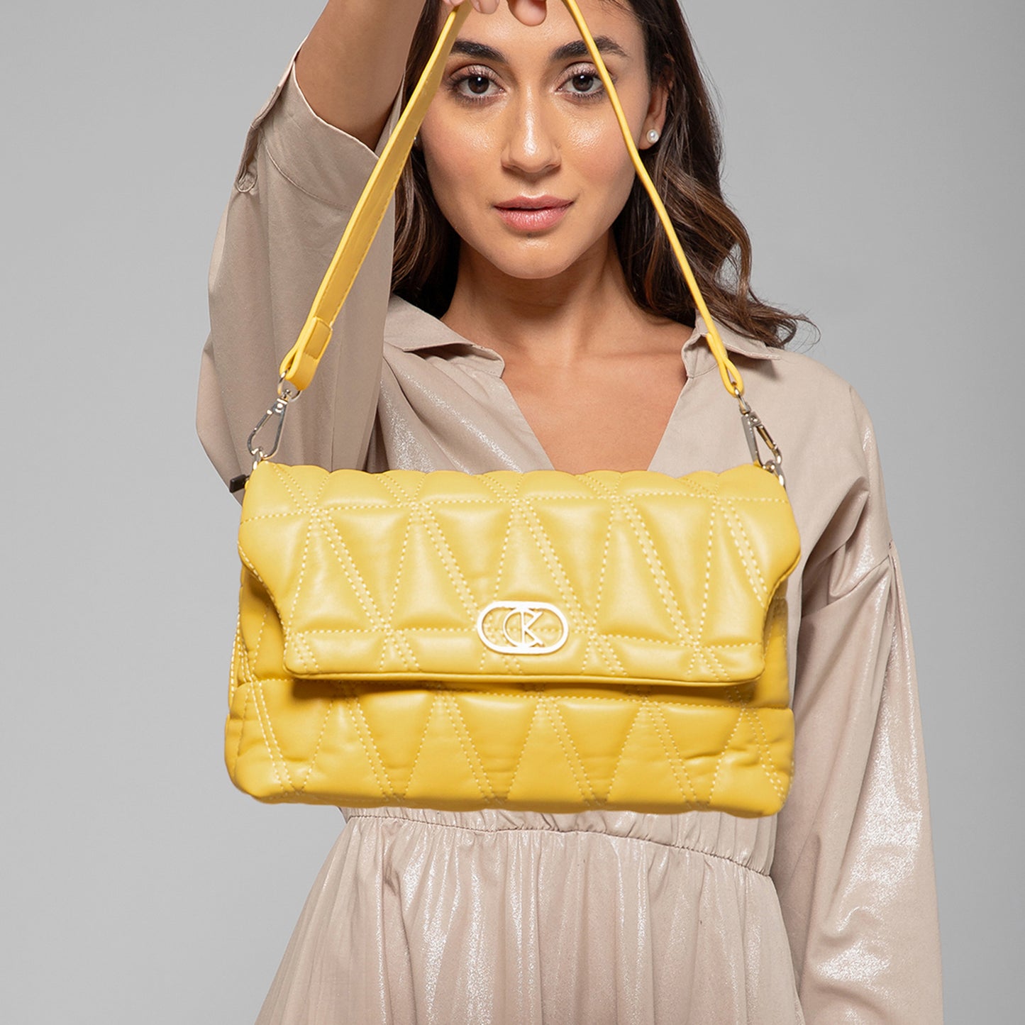 ELIZA Quilted Shoulder Bag