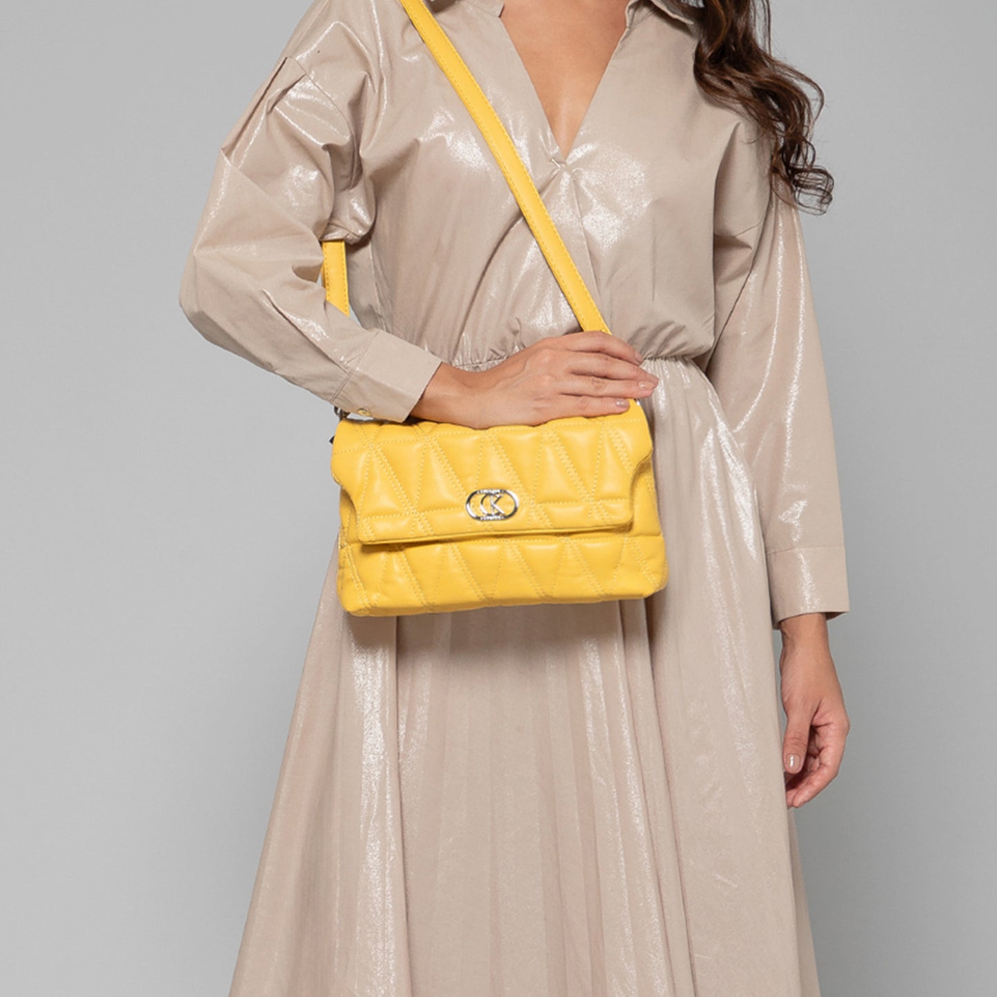 ELIZA Quilted Shoulder Bag