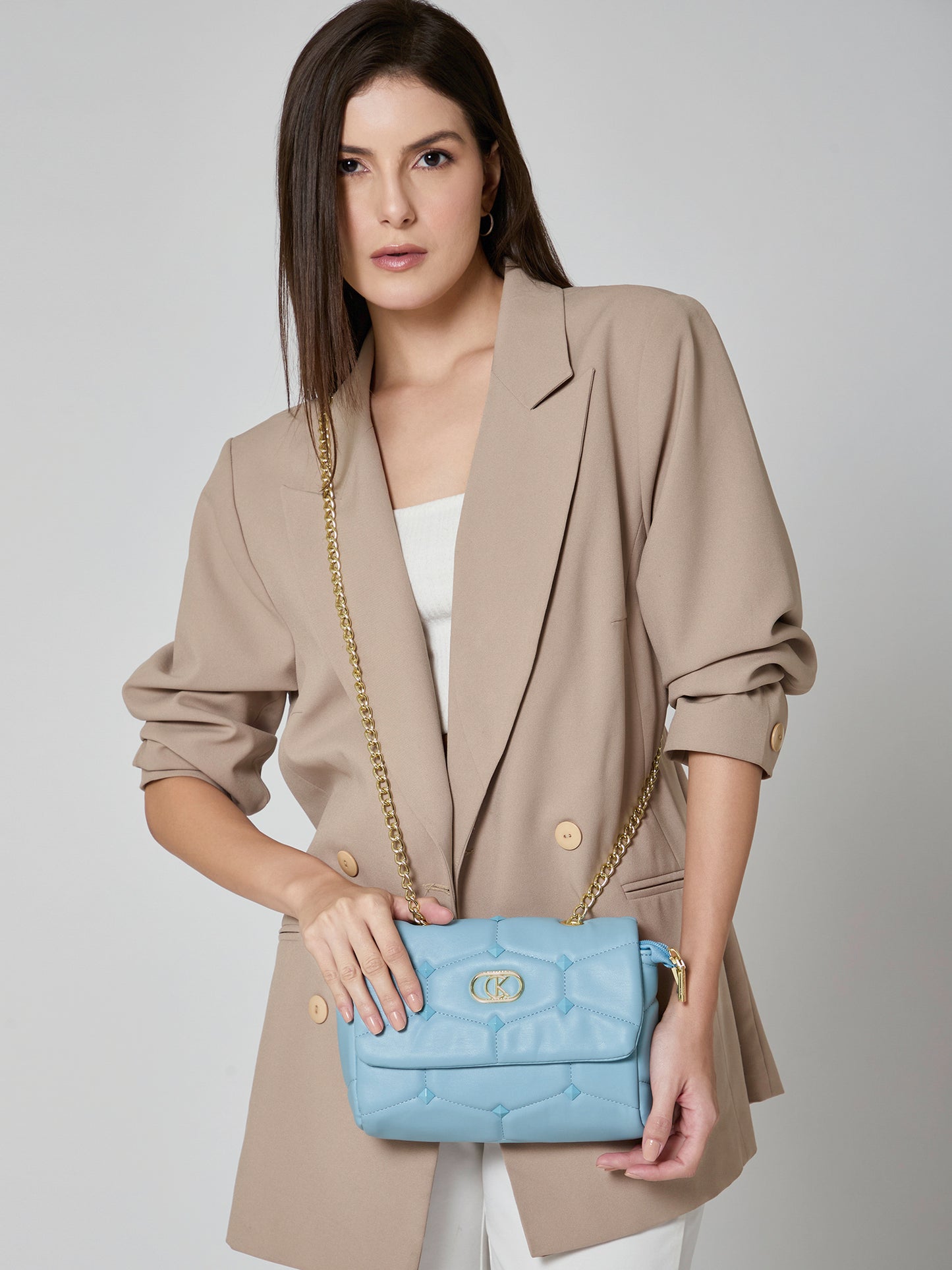 PAULA Quilted Shoulder Bag