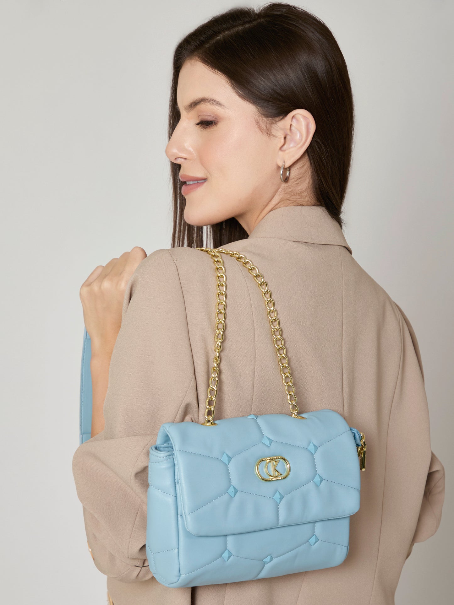 PAULA Quilted Shoulder Bag