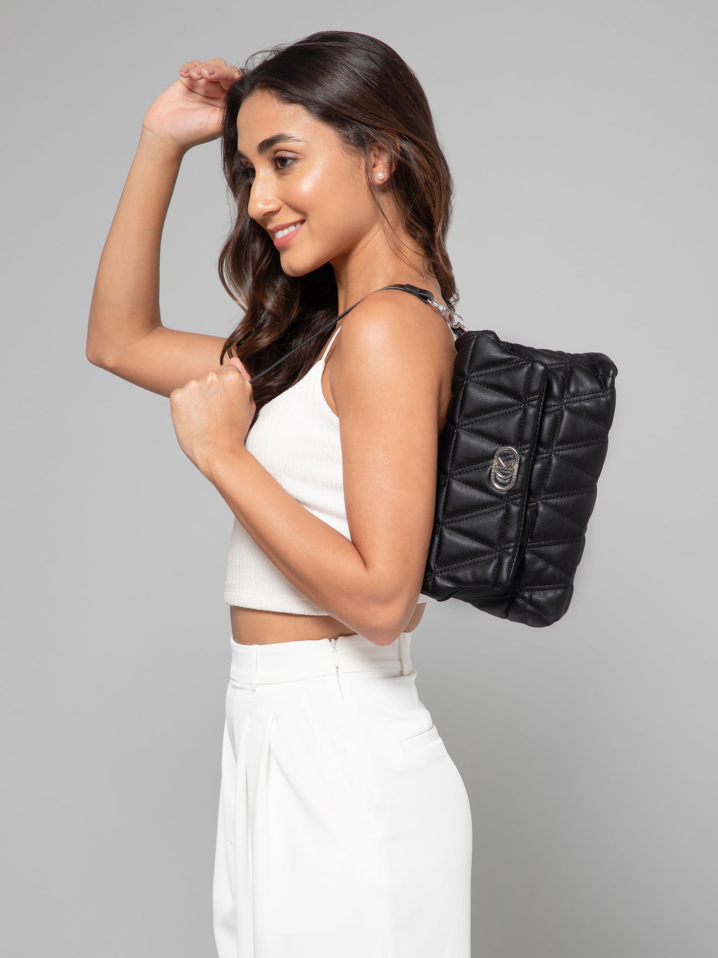 ELIZA Quilted Shoulder Bag