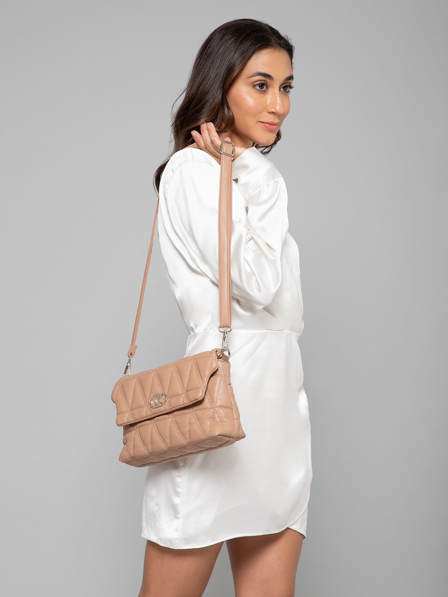 ELIZA Quilted Shoulder Bag