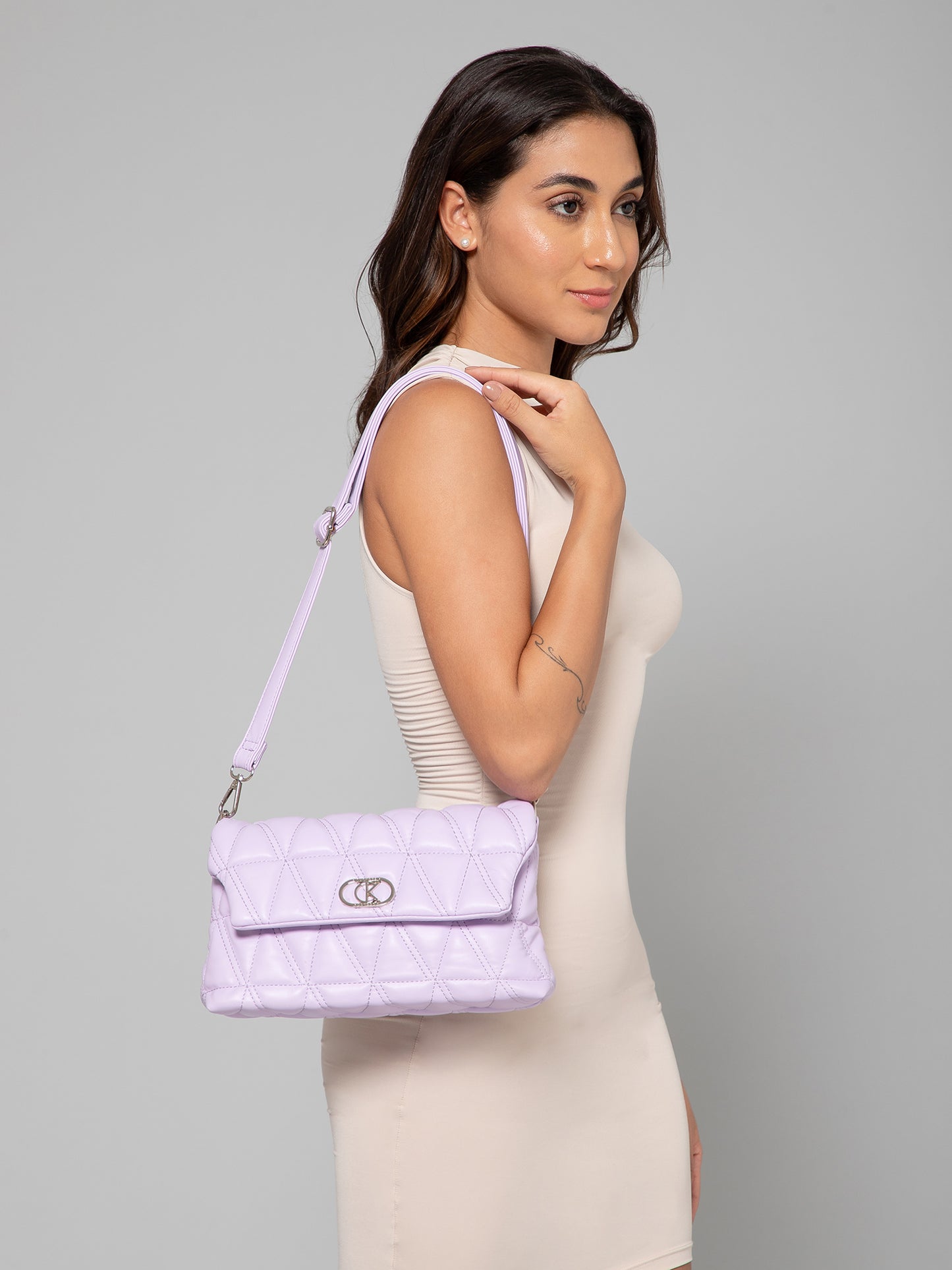 ELIZA Quilted Shoulder Bag